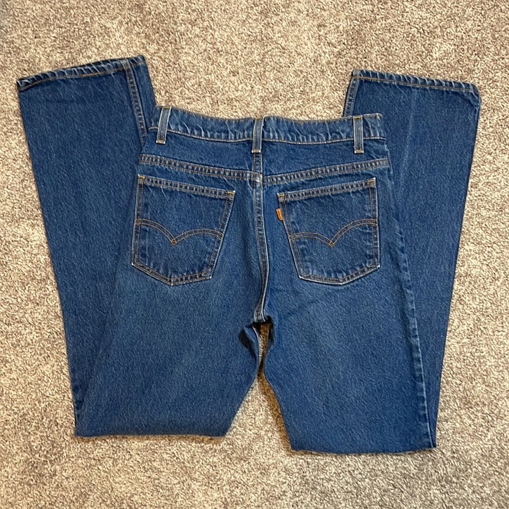 Levi's Blue Straight Leg Women's Jeans